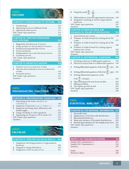 Excel HSC Year 12 Maths Extension 1 Book Pack