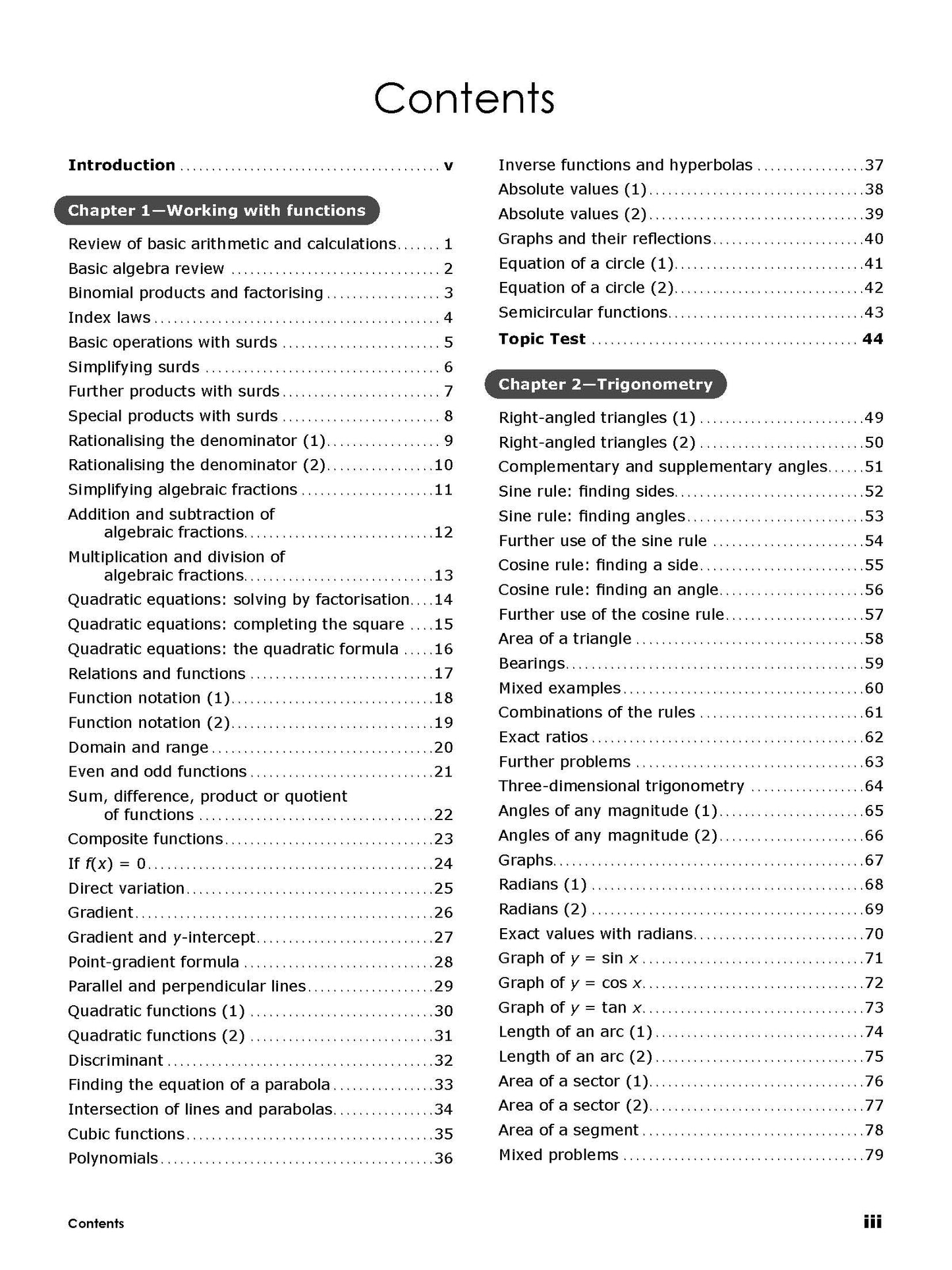 Excel HSC Year 11 Mathematics Advanced Book Pack