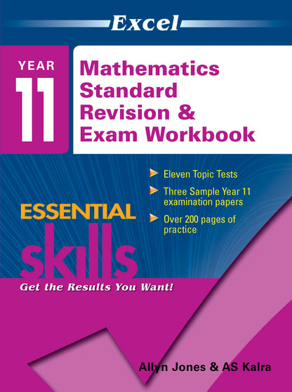 Excel HSC Year 11 Mathematics Standard Book Pack