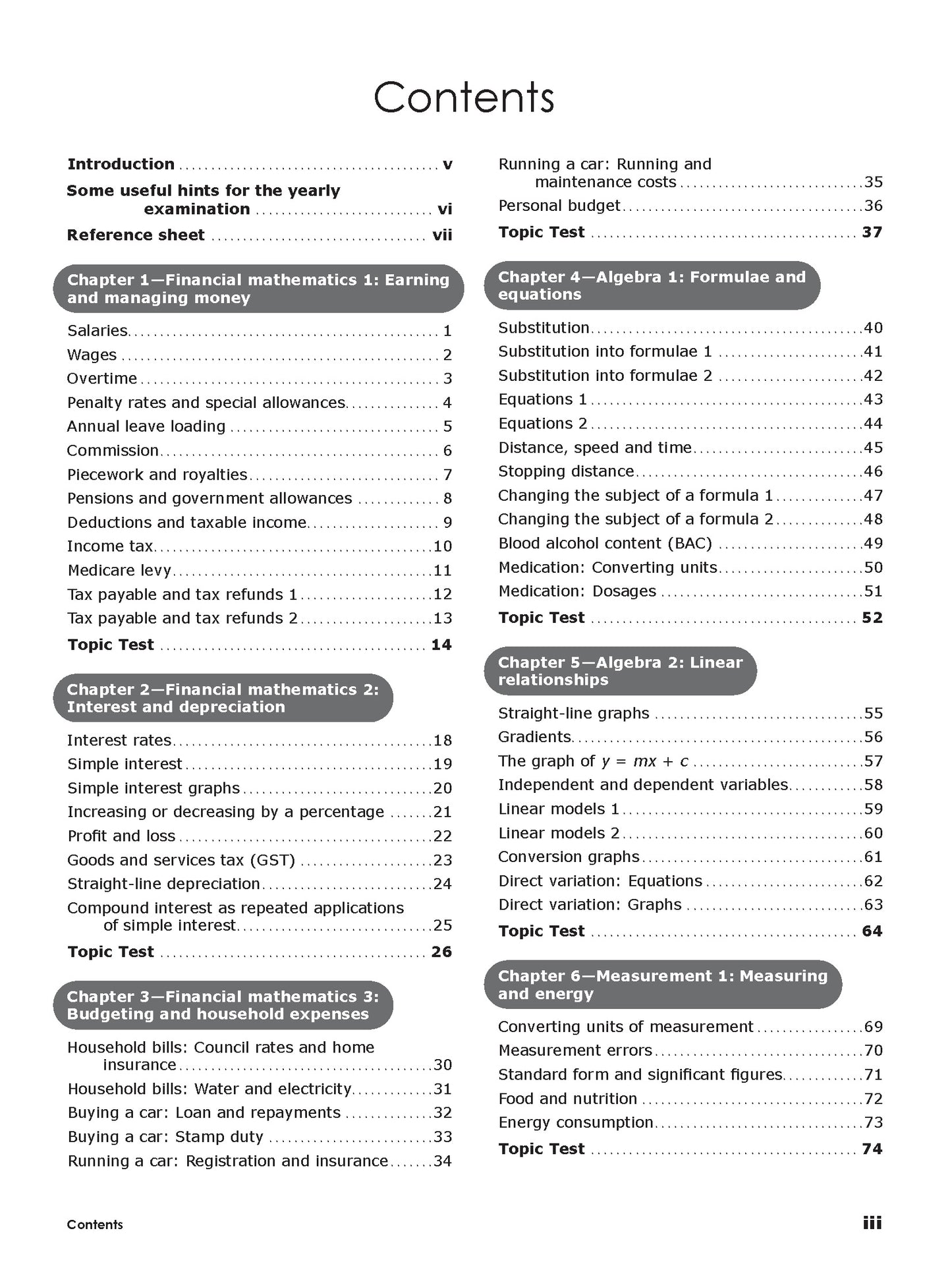 Excel HSC Year 11 Mathematics Standard Book Pack