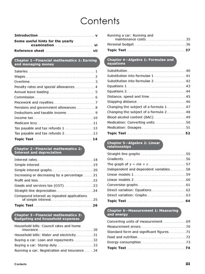 Excel HSC Year 11 Mathematics Standard Book Pack