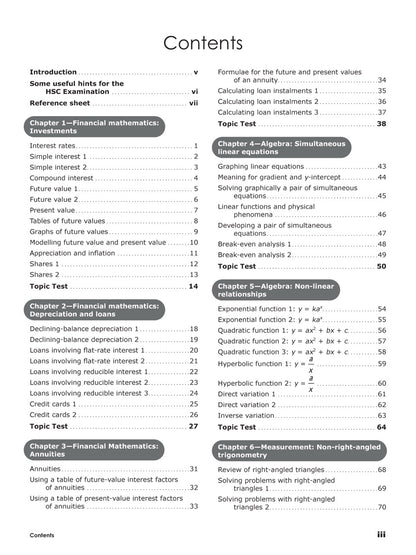 Excel HSC Year 12 Mathematics Standard 2 Book Pack