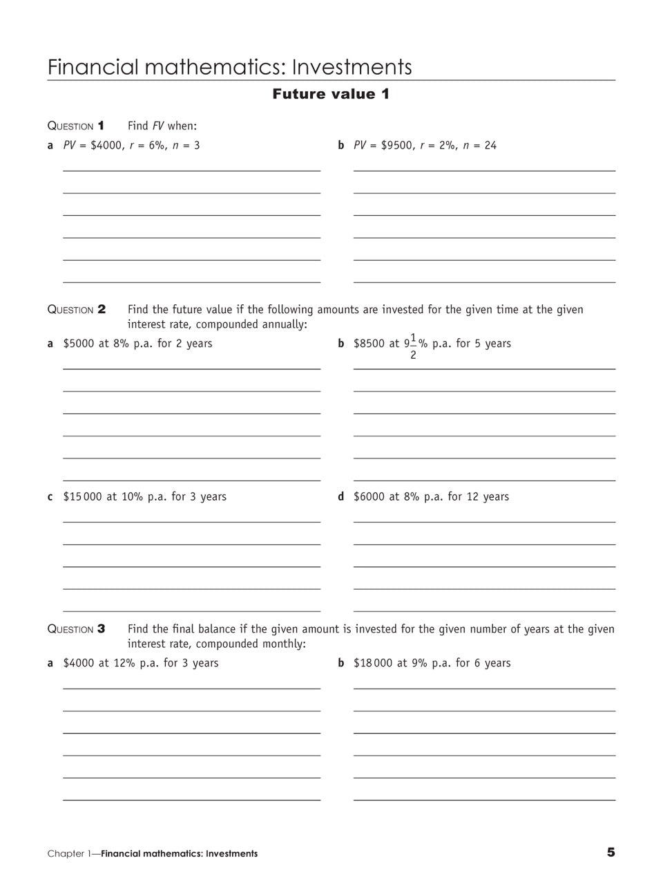 Excel Essential Skills HSC Year 12 Mathematics Standard 2 Revision & Exam Workbook