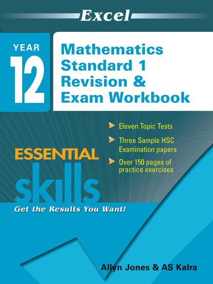 Excel HSC Year 12 Mathematics Standard 1 Book Pack