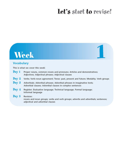 Excel Revise in a Month Year 9 NAPLAN*-style Writing Tests