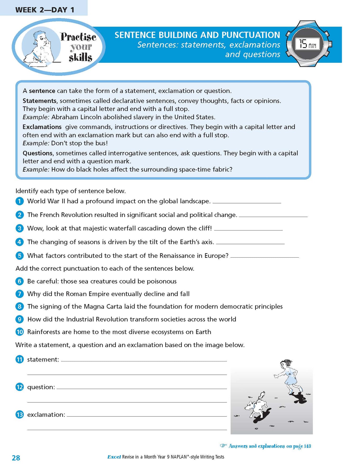 Excel Revise in a Month Year 9 NAPLAN*-style Writing Tests