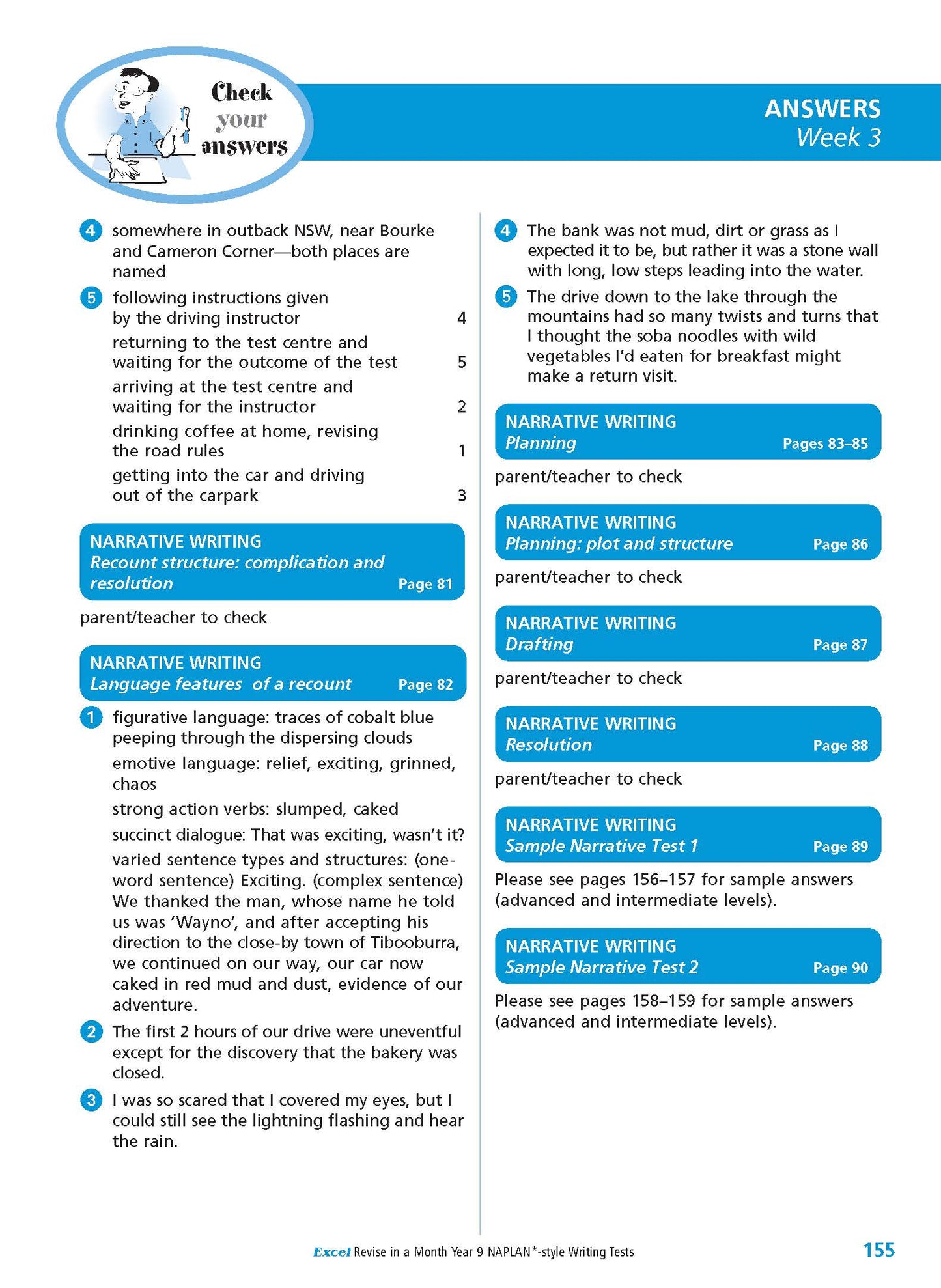 Excel Revise in a Month Year 9 NAPLAN*-style Writing Tests