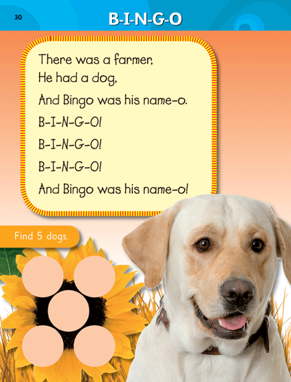 Excel Learning with Stickers - English Book 6 First Rhymes