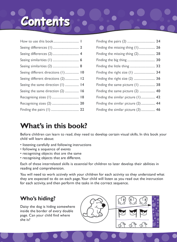 Excel Early Skills - English Book 1 Visual Skills