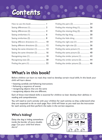 Excel Early Skills - English Book 1 Visual Skills