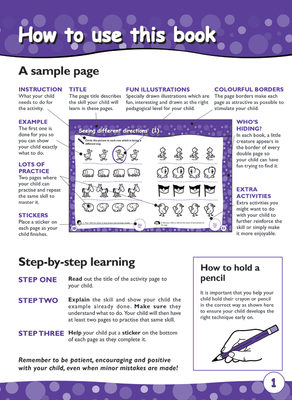 Excel Early Skills Book Pack Age 3-4