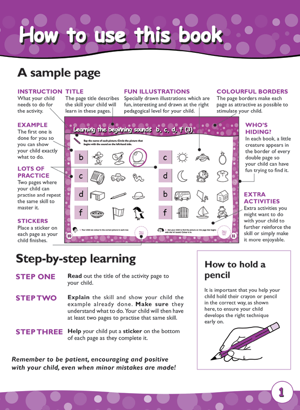 Excel Early Skills Book Pack Age 3-4