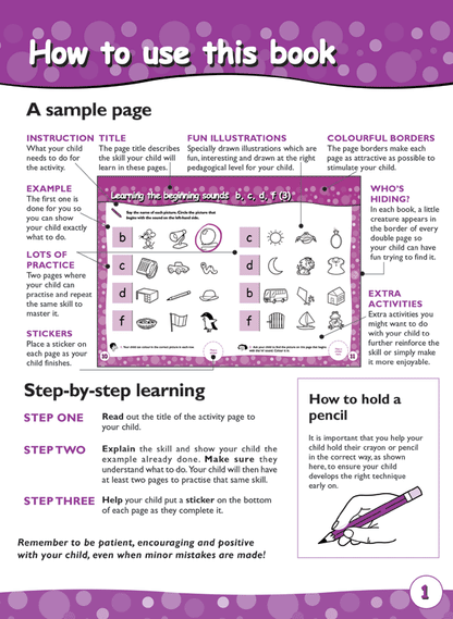 Excel Early Skills Book Pack Age 3-4
