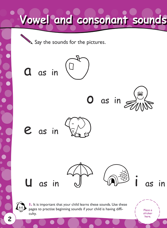 Excel Early Skills - English Book 4 Ending Consonant Sounds