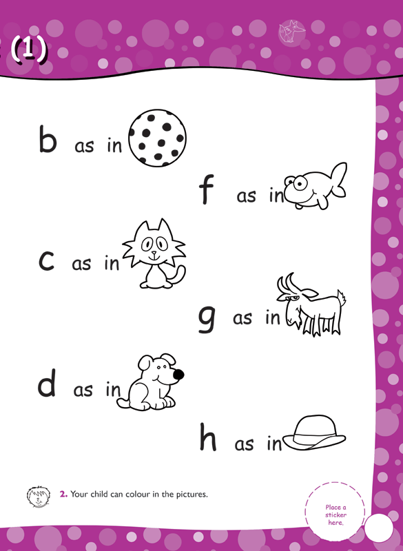 Excel Early Skills - English Book 4 Ending Consonant Sounds