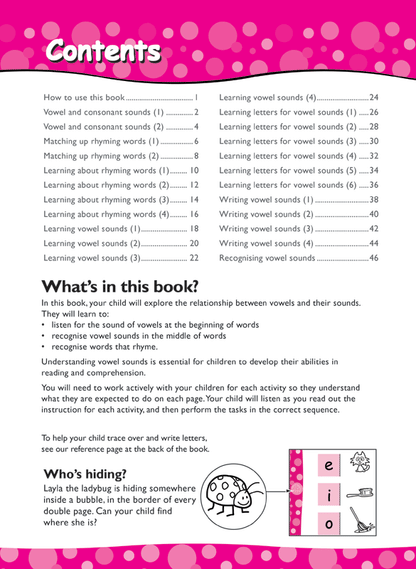 Excel Early Skills - English Book 5 Vowel Sounds