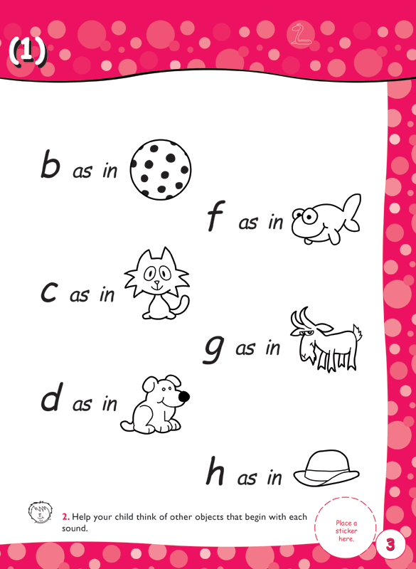 Excel Early Skills - English Book 6 Beginning, Ending and Vowel Sounds