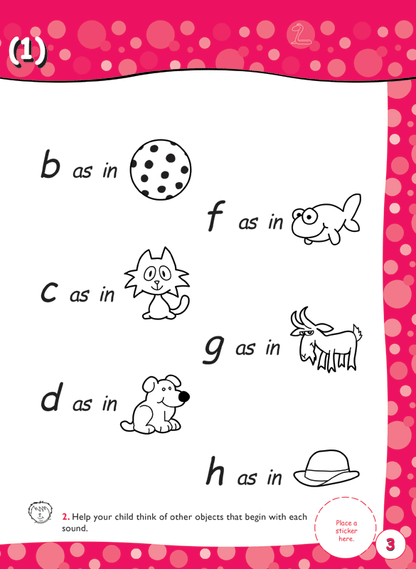 Excel Early Skills - English Book 6 Beginning, Ending and Vowel Sounds