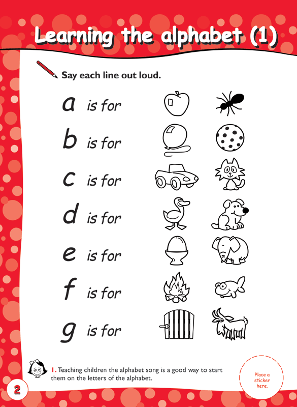 Excel Early Skills - English Book 7 Learning The Alphabet