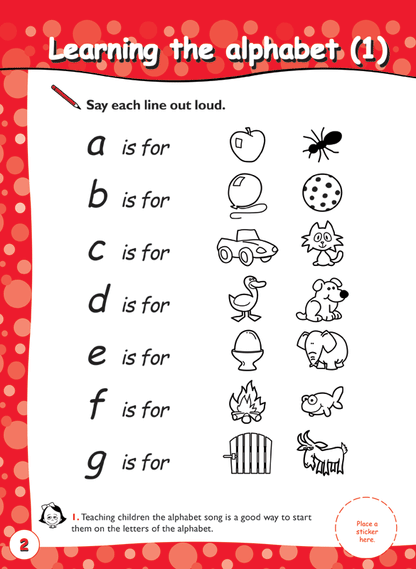 Excel Early Skills - English Book 7 Learning The Alphabet
