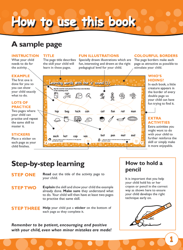 Excel Early Skills - English Book 8 Reading With Sounds 1