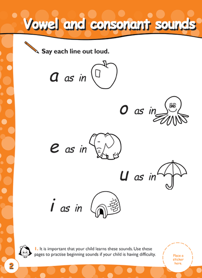Excel Early Skills - English Book 8 Reading With Sounds 1