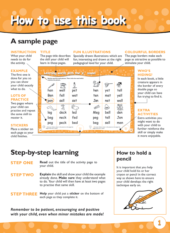 Excel Early Skills - English Book 9 Reading With Sounds 2