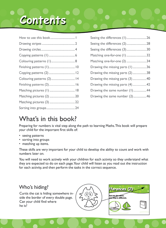 Excel Early Skills - Maths Book 1 Patterns, Sorting and Matching