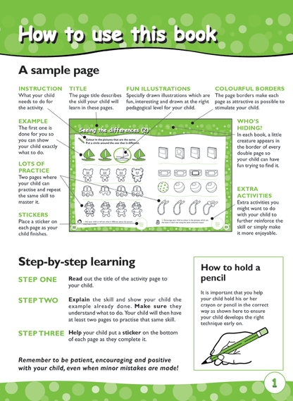 Excel Early Skills - Maths Book 1 Patterns, Sorting and Matching