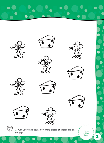 Excel Early Skills - Maths Book 2 Learning Numbers To 5