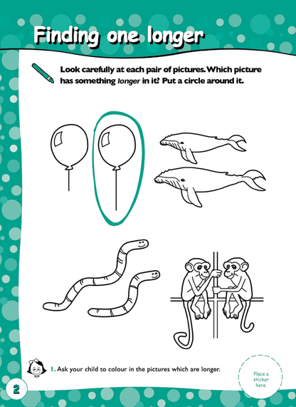 Excel Early Skills - Maths Book 3 First Shapes and Measurement