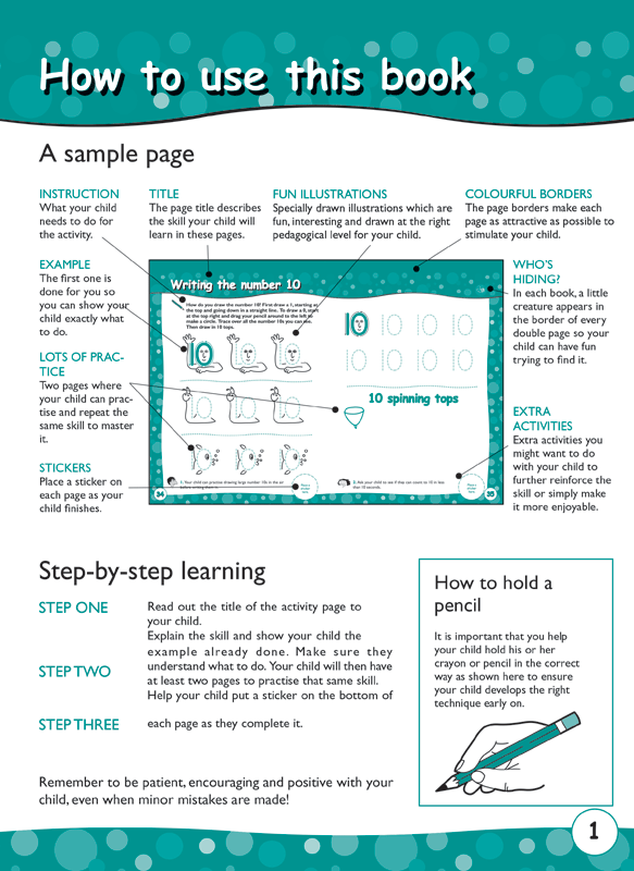 Excel Early Skills Book Pack Age 4-5