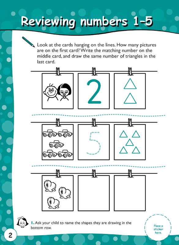 Numbers Study Guide Excel Early Skills - Maths Book 4 Learning Numbers To 10