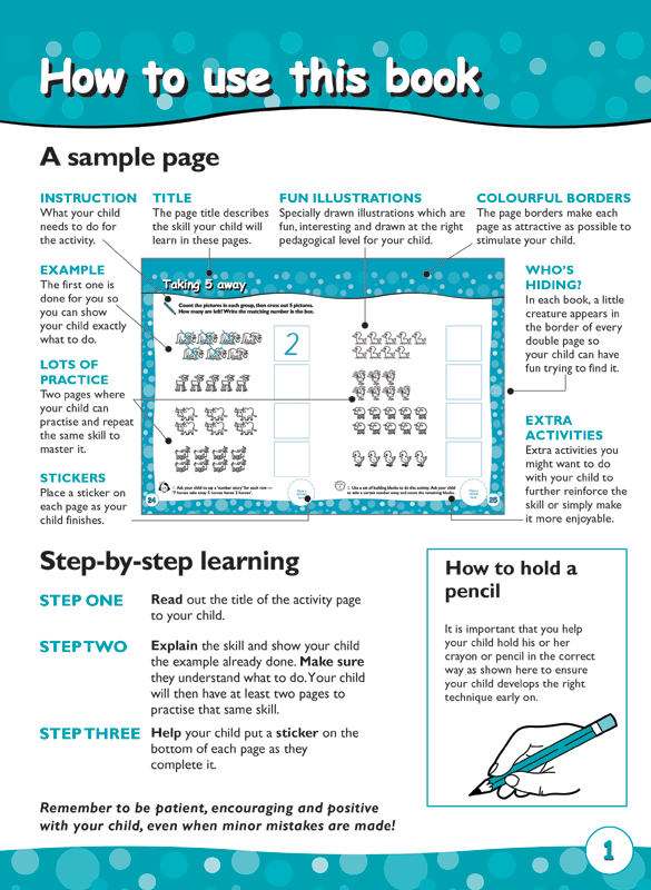 Excel Early Skills - Maths Book 5 Add and Take Away To 10