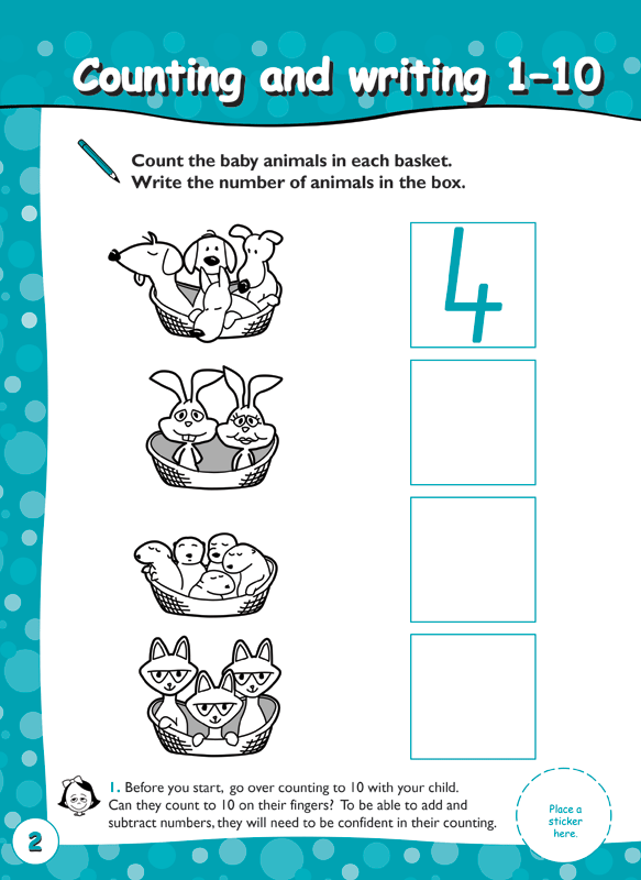 Excel Early Skills - Maths Book 5 Add and Take Away To 10