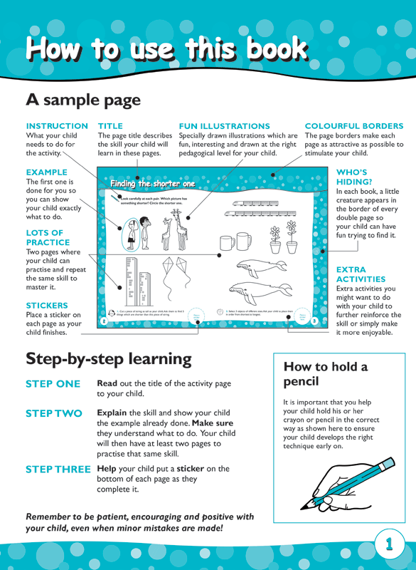 Excel Early Skills - Maths Book 6 Second Shapes and Measurement