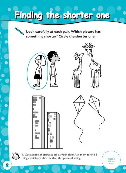 Excel Early Skills - Maths Book 6 Second Shapes and Measurement