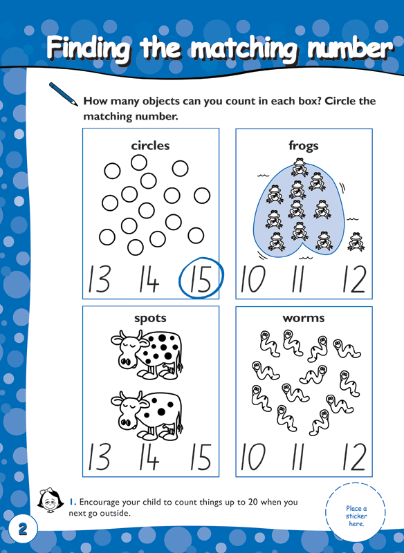 Excel Early Skills - Maths Book 9 Learning Numbers To 99
