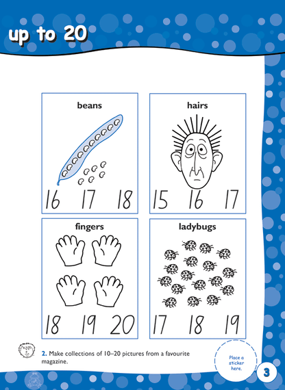 Excel Early Skills - Maths Book 9 Learning Numbers To 99