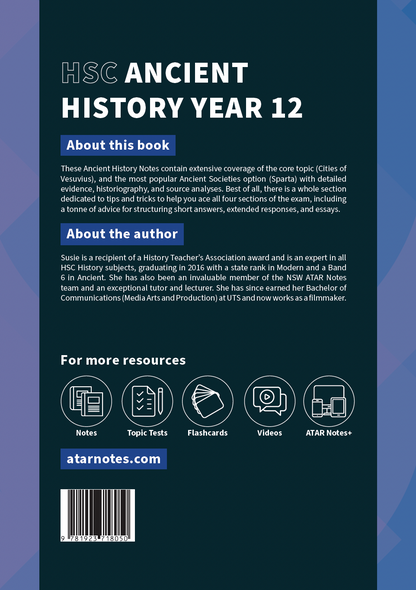 ATAR Notes HSC Year 12 Ancient History Complete Course Notes (2026-2027)