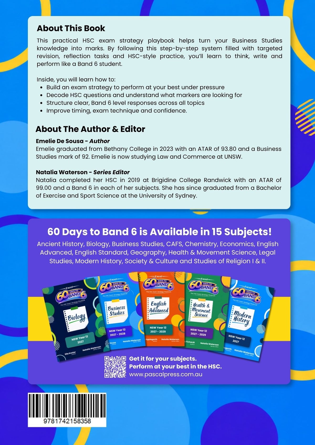 Excel 60 Days to Band 6: HSC Year 12 Business Studies (2027-2028)