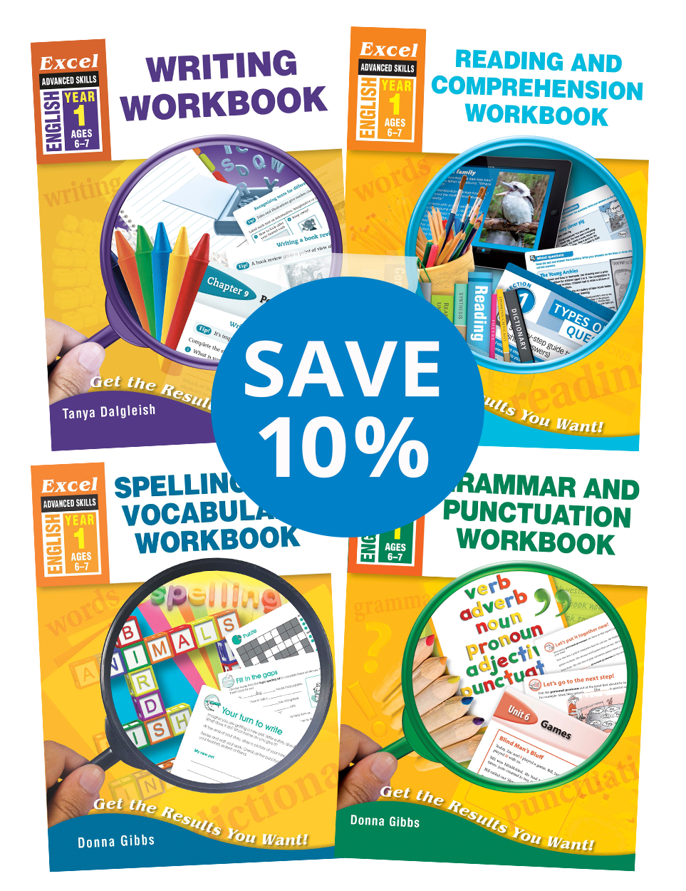 Excel Advanced Skills English Book Pack Year 1