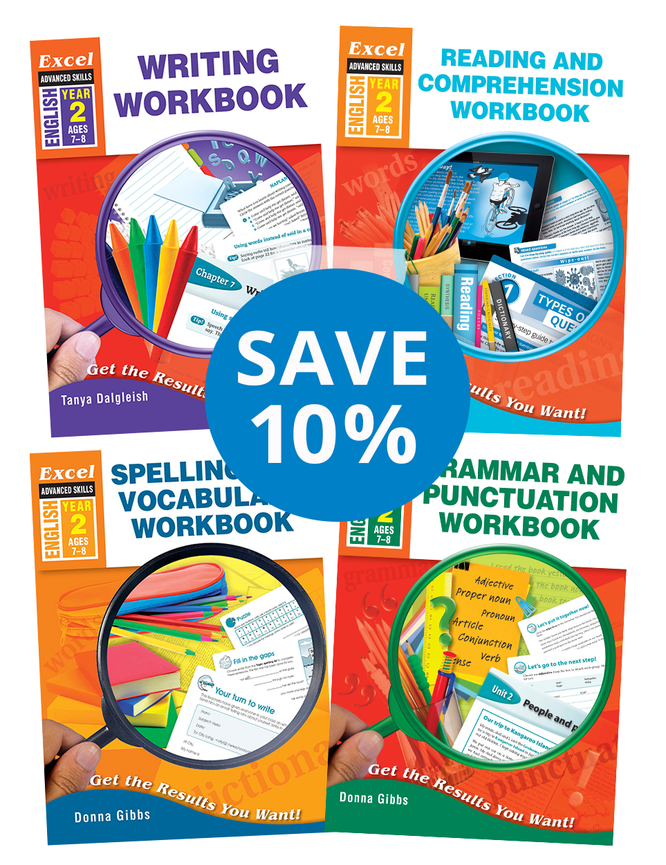 Excel Advanced Skills English Book Pack Year 2