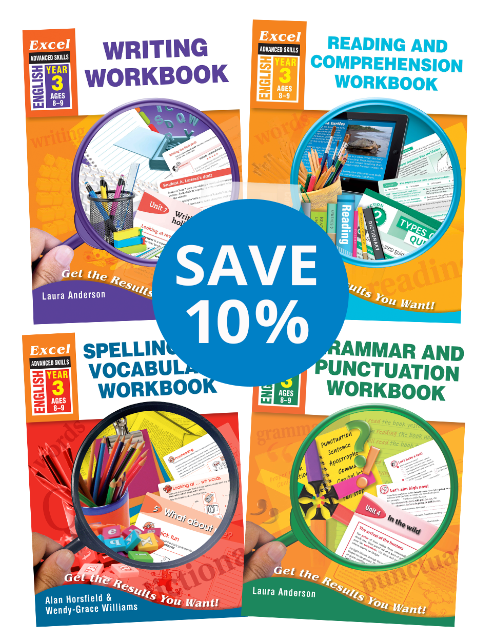 Excel Advanced Skills English Book Pack Year 3