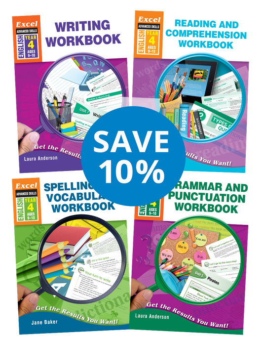 Excel Advanced Skills English Book Pack Year 4
