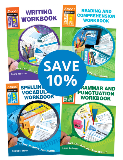 Excel Advanced Skills English Book Pack Year 5
