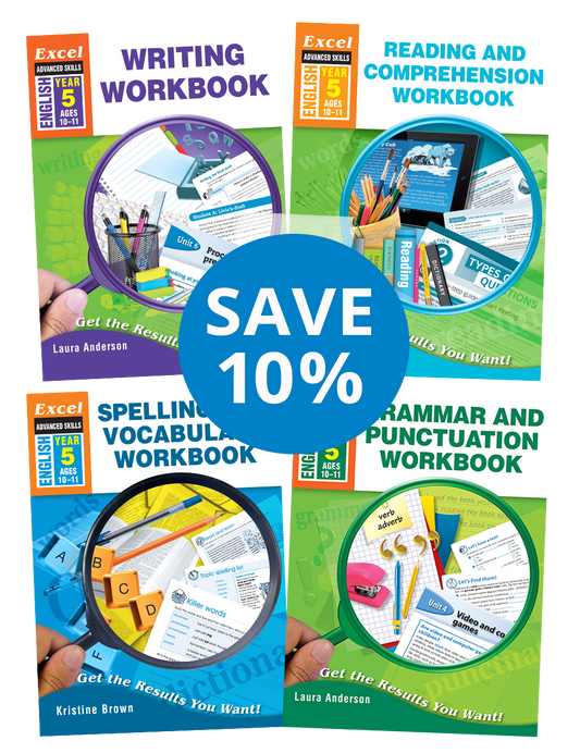 Excel Advanced Skills English Book Pack Year 5