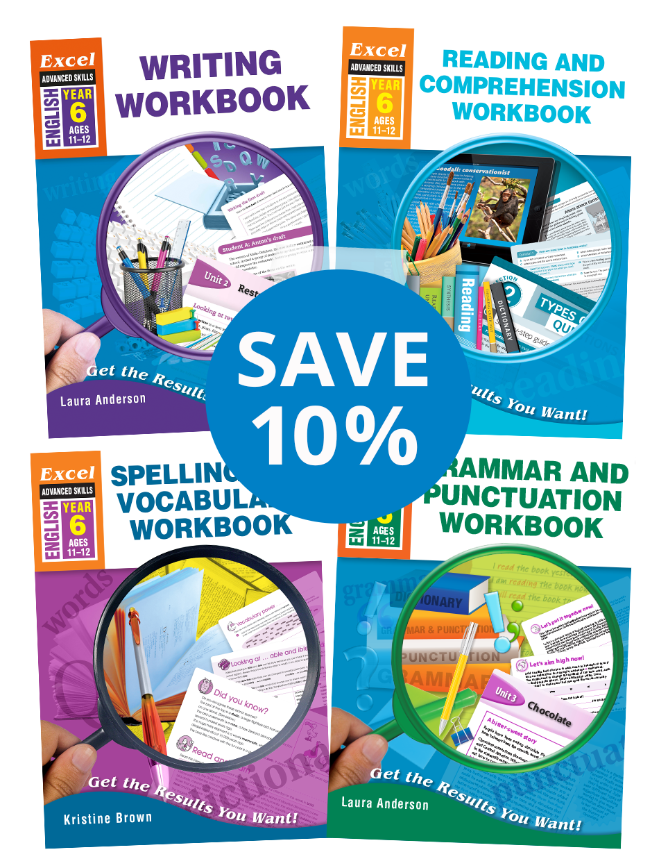 Excel Advanced Skills English Book Pack Year 6