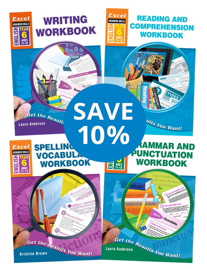 Excel Advanced Skills English Book Pack Year 6