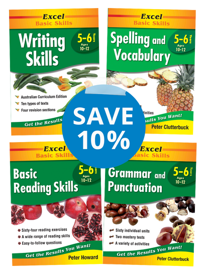 Excel Basic Skills English Book Pack Years 5-6